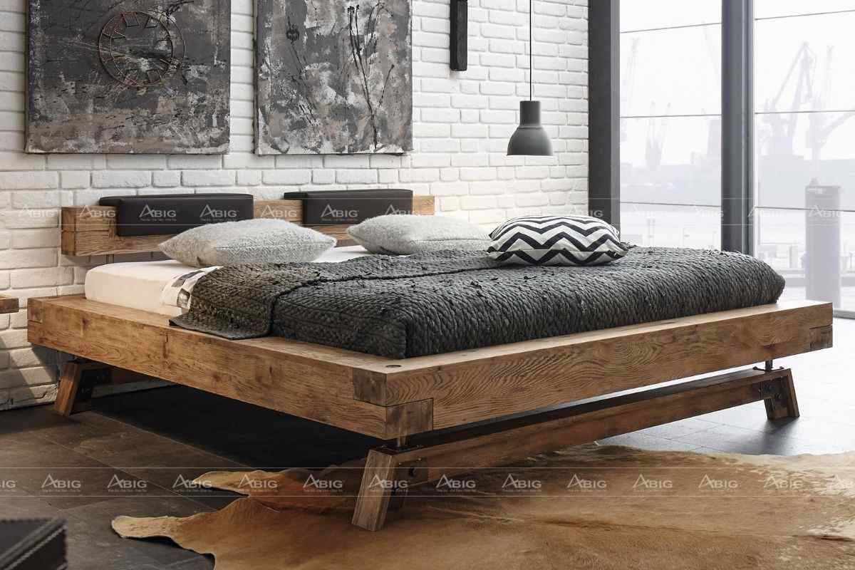 Giường ngủ với kết cấu độc đáo mang đậm hơi thở Brutalism