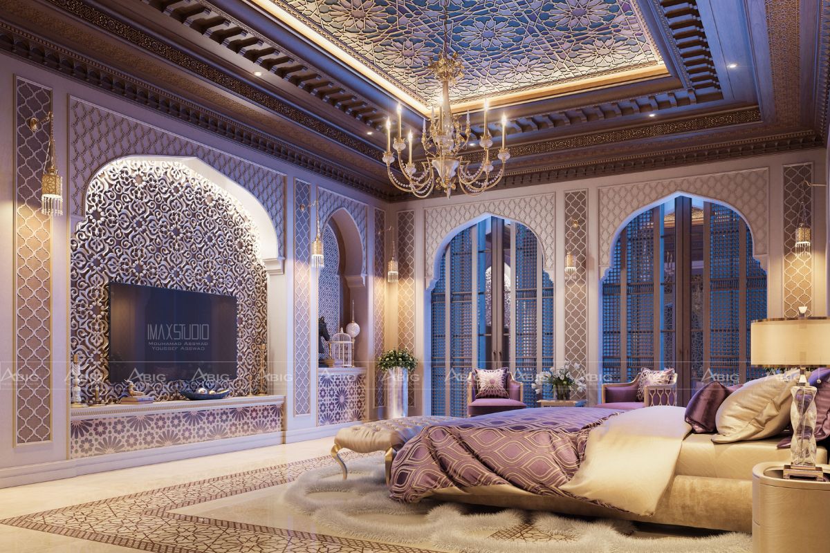 Phòng ngủ Master Luxury với phong thái vương giả, quyền quý