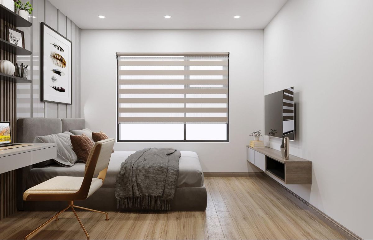 Đảm bảo sự ấm cúng và riêng tư nhất định trong thiết kế nội thất phòng ngủ nhỏ đẹp