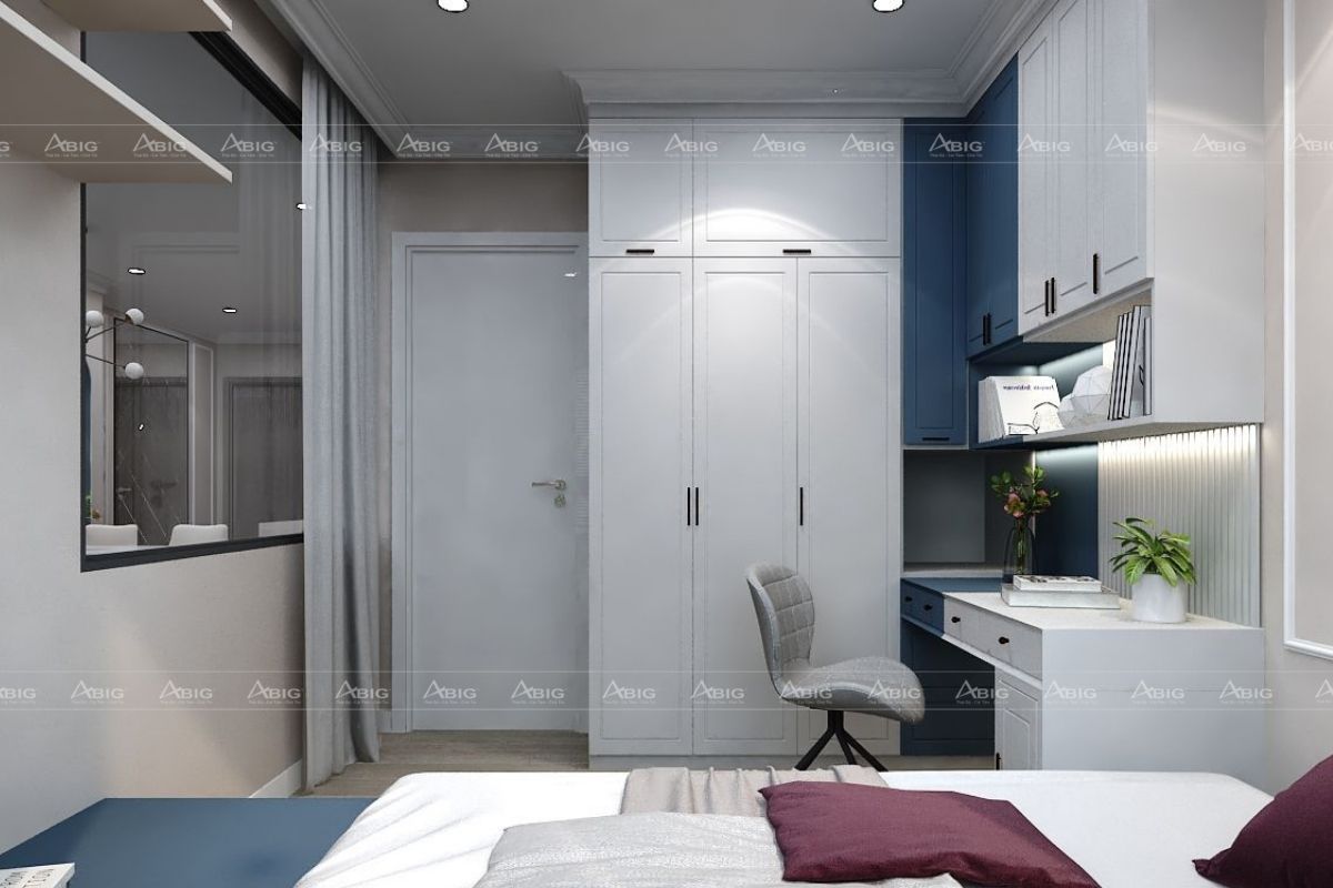 Không gian phòng ngủ 5m2 mang một vẻ đẹp hiện đại