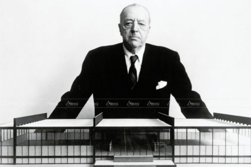 Ludwig Mies van der Rohe - cha đẻ của phong cách thiết kế tối giản