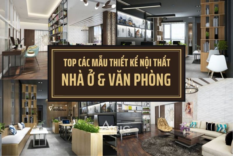 thiet ke noi that nha o ket hop van phong