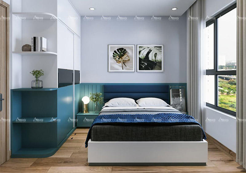 Thiết kế nội thất phòng ngủ cho bé trai Vinhomes Grand Park