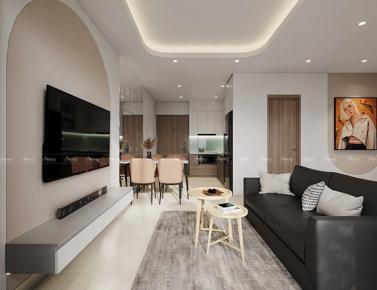 Thiết kế nội thất căn hộ chung cư Eco Smart City