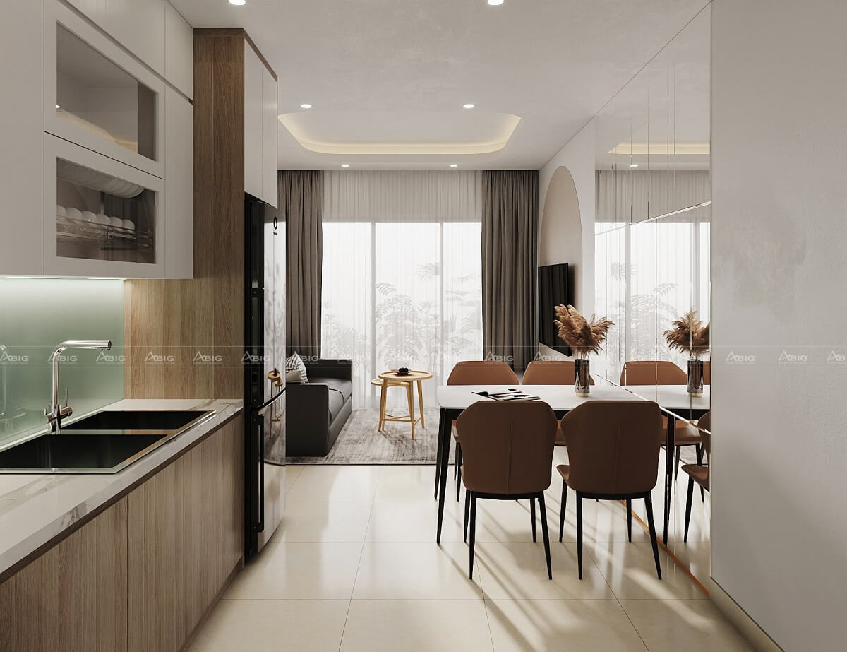Thiết kế nội thất căn hộ chung cư Eco Smart City