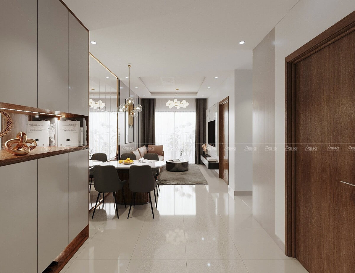 Thiết kế nội thất căn hộ Sài Gòn Riverside