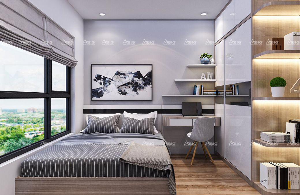 Thiết kế nội thất Vinhomes Grand Park 3 phòng ngủ - 88m2 - Anh Lam
