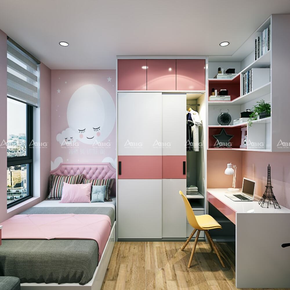 thiết kế nội thất căn hộ 65m2 chung cư phú đông