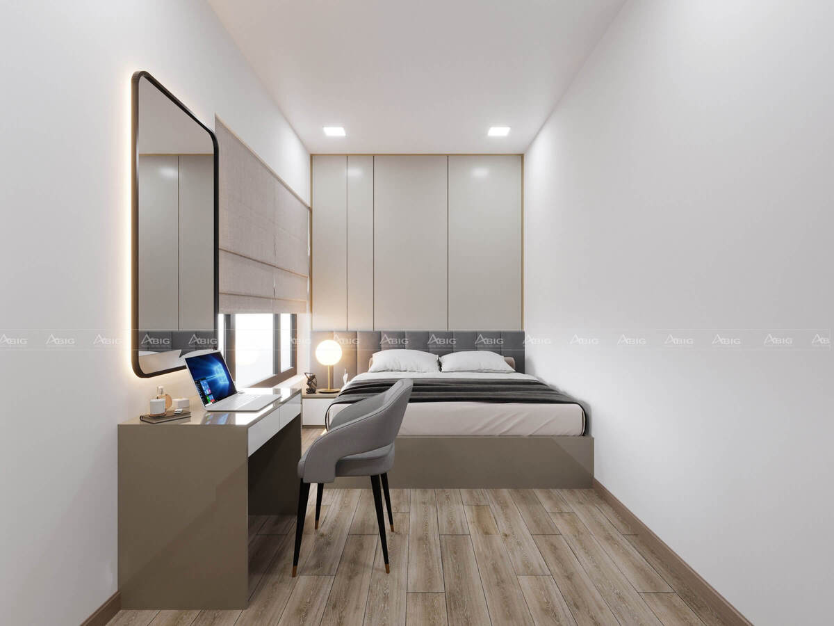 thiết kế nội thất căn hộ chung cư 1 phòng ngủ the marq
