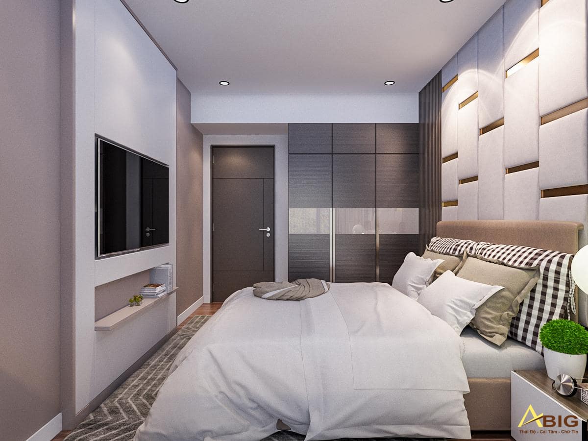 Thiết kế nội thất căn hộ chung cư Gateway Vũng Tàu 2 Phòng ngủ - 73m2